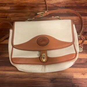 Dooney and Burke vintage cross body satchel